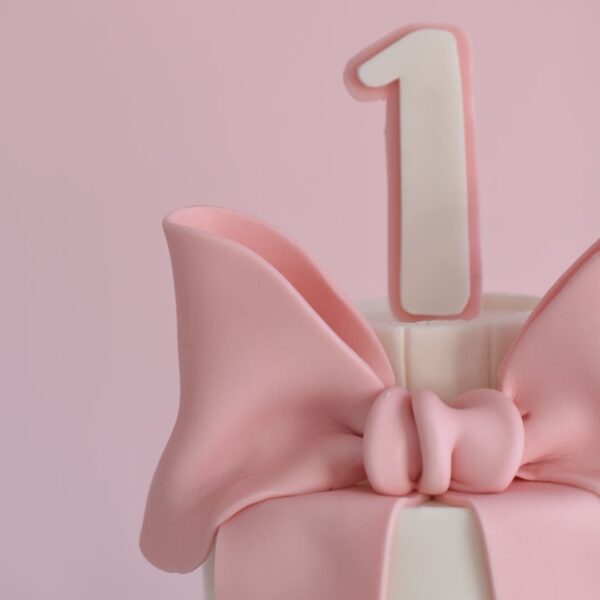 Torta Lazo Rosado - Imagen 5