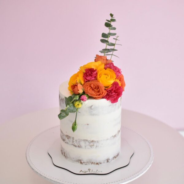Nude con flores