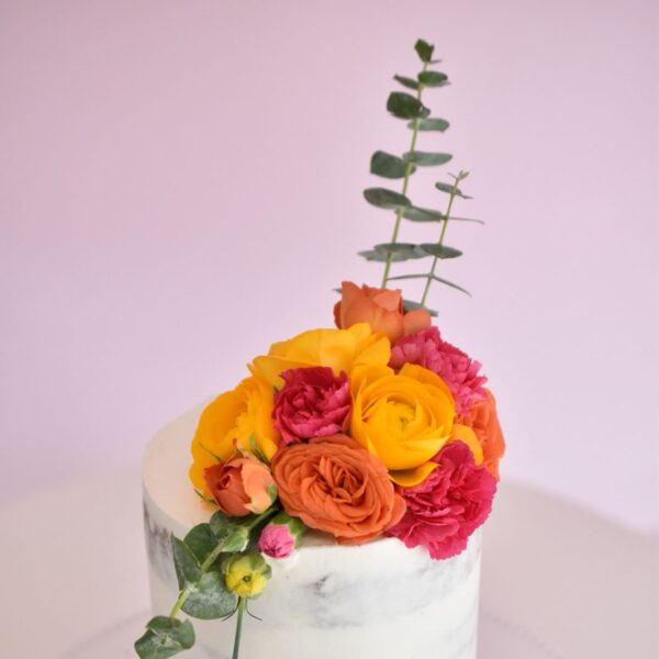 Nude con flores