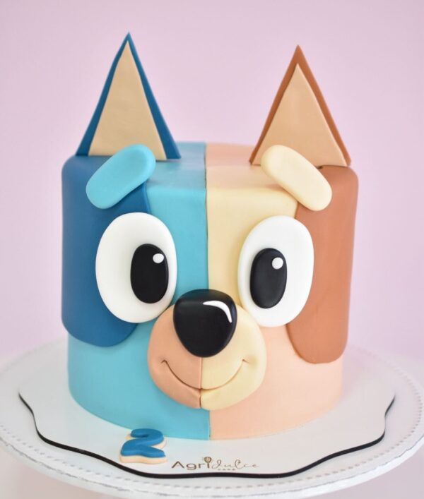 Torta Bluey y Bingo